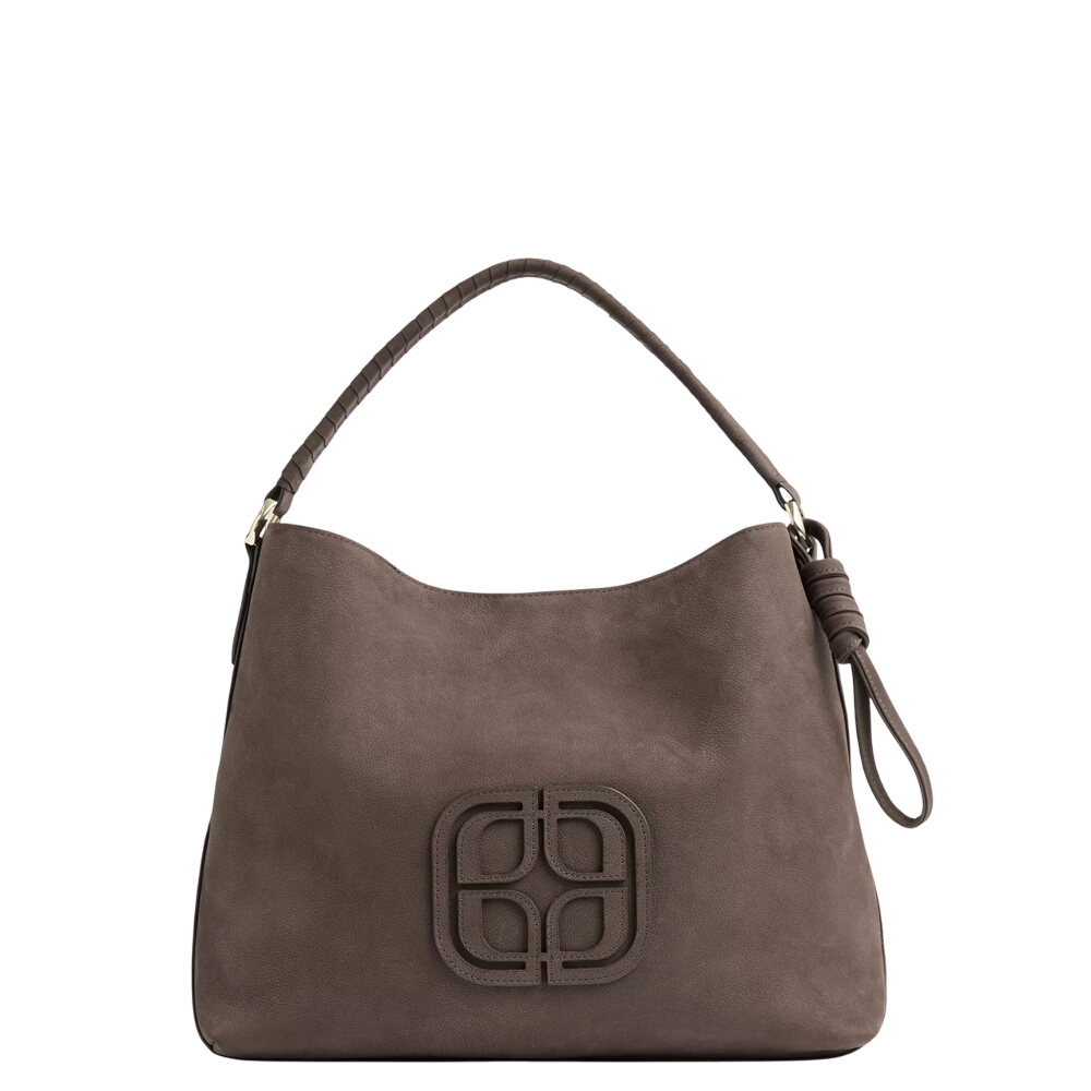 L.K. Bennett Lou Lou Chocolate Leather Bag